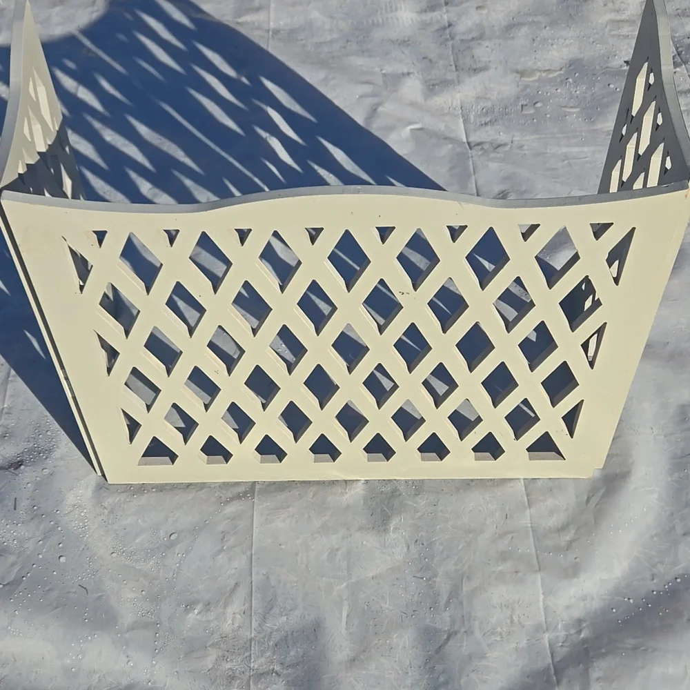 Gray Wooden Trifold Pet Gate 19Ht 48Wdth